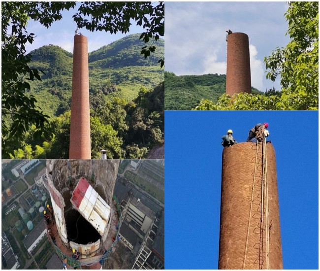 銅川煙囪拆除公司:工業(yè)時(shí)代的背影與環(huán)保前行的腳步